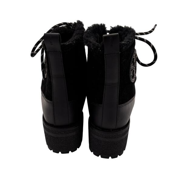 Tory Burch Women's Thea Lugg Suede Boots 9 M - Picture 7 of 8